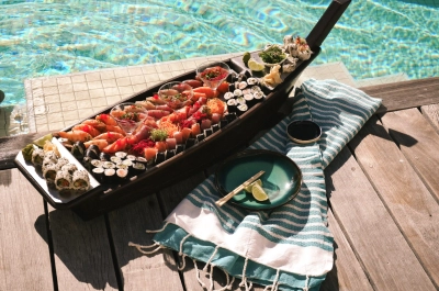 Restaurant Croq'Sushi by Yo St Barth