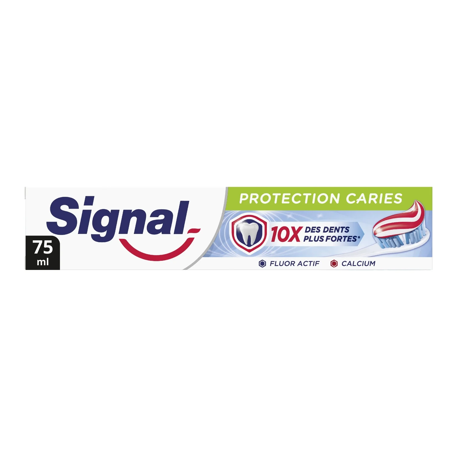 Dentifrice Signal Protection Caries