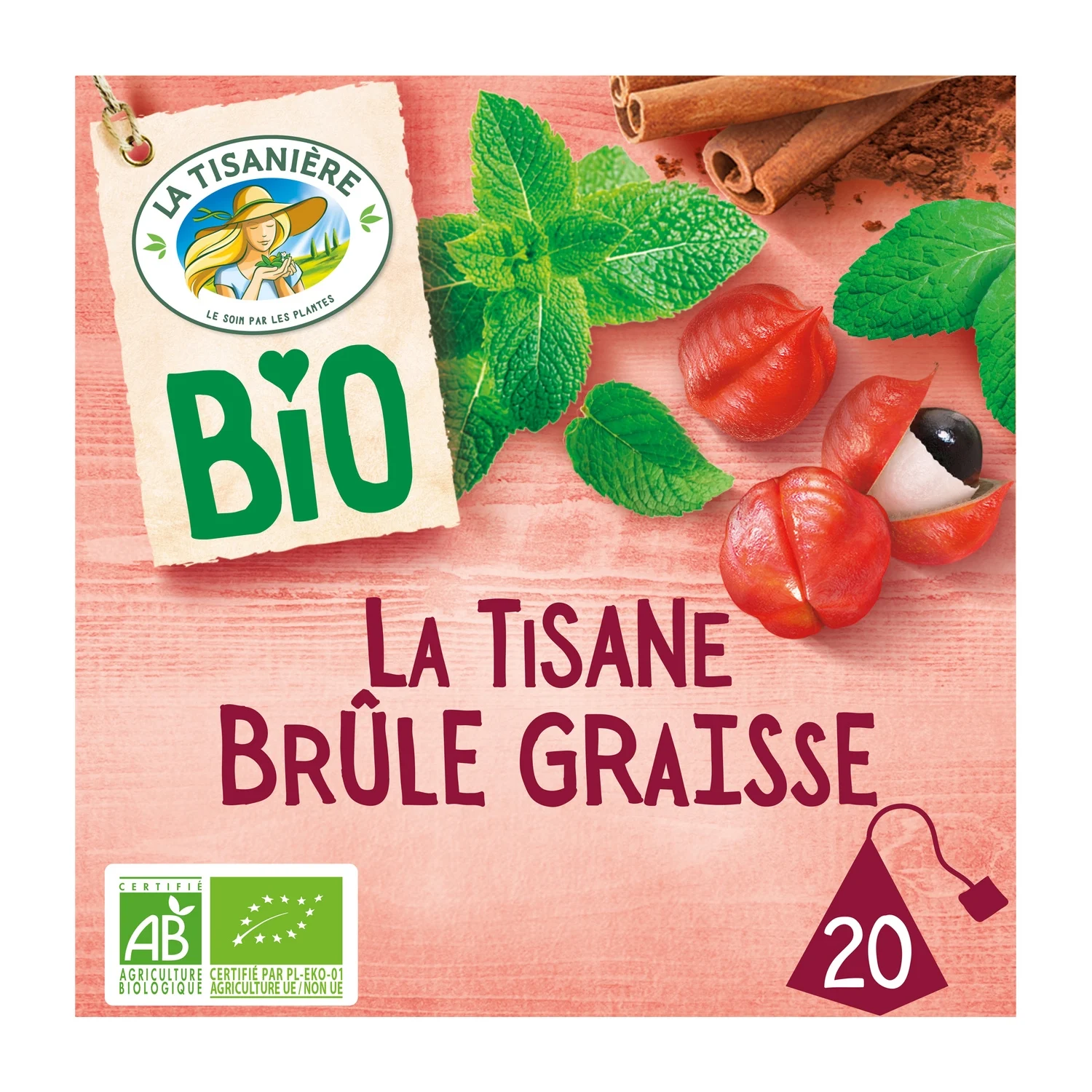 La tisane brûle graisse bio La Tisanière