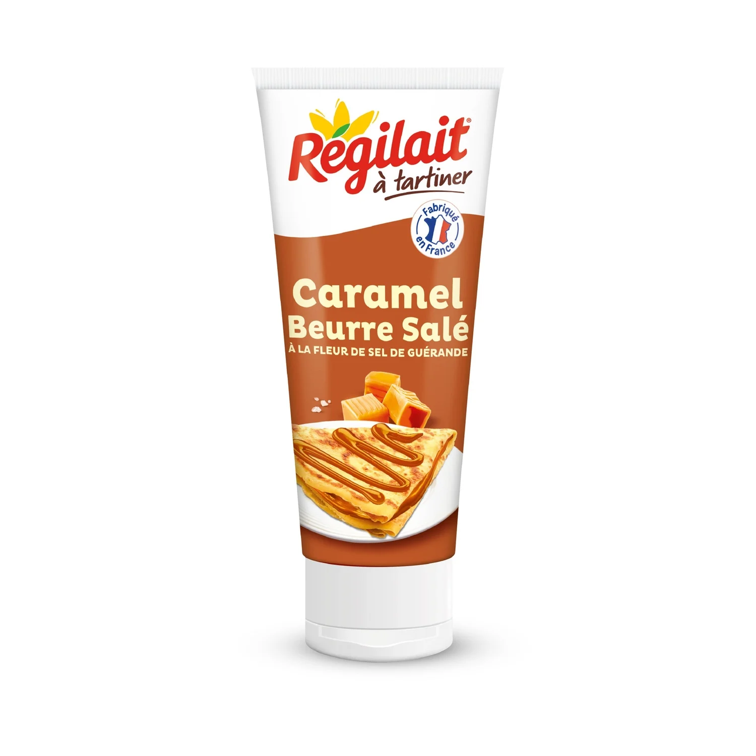 Tube caramel beurre salé Régilait 