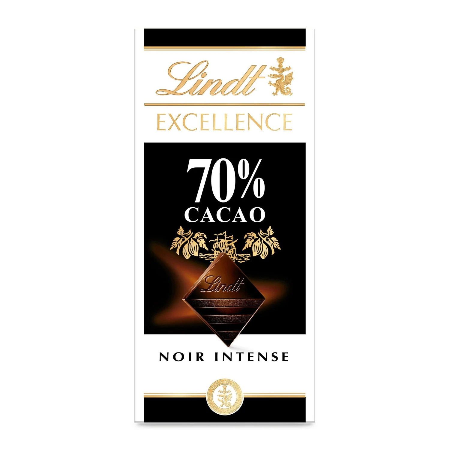 Lindt excellence 70% noir intense