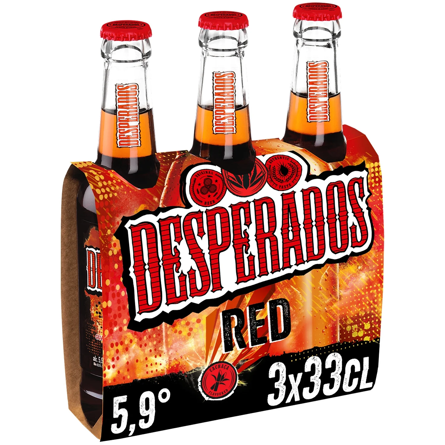 Desperado bière rouge 3*33cl