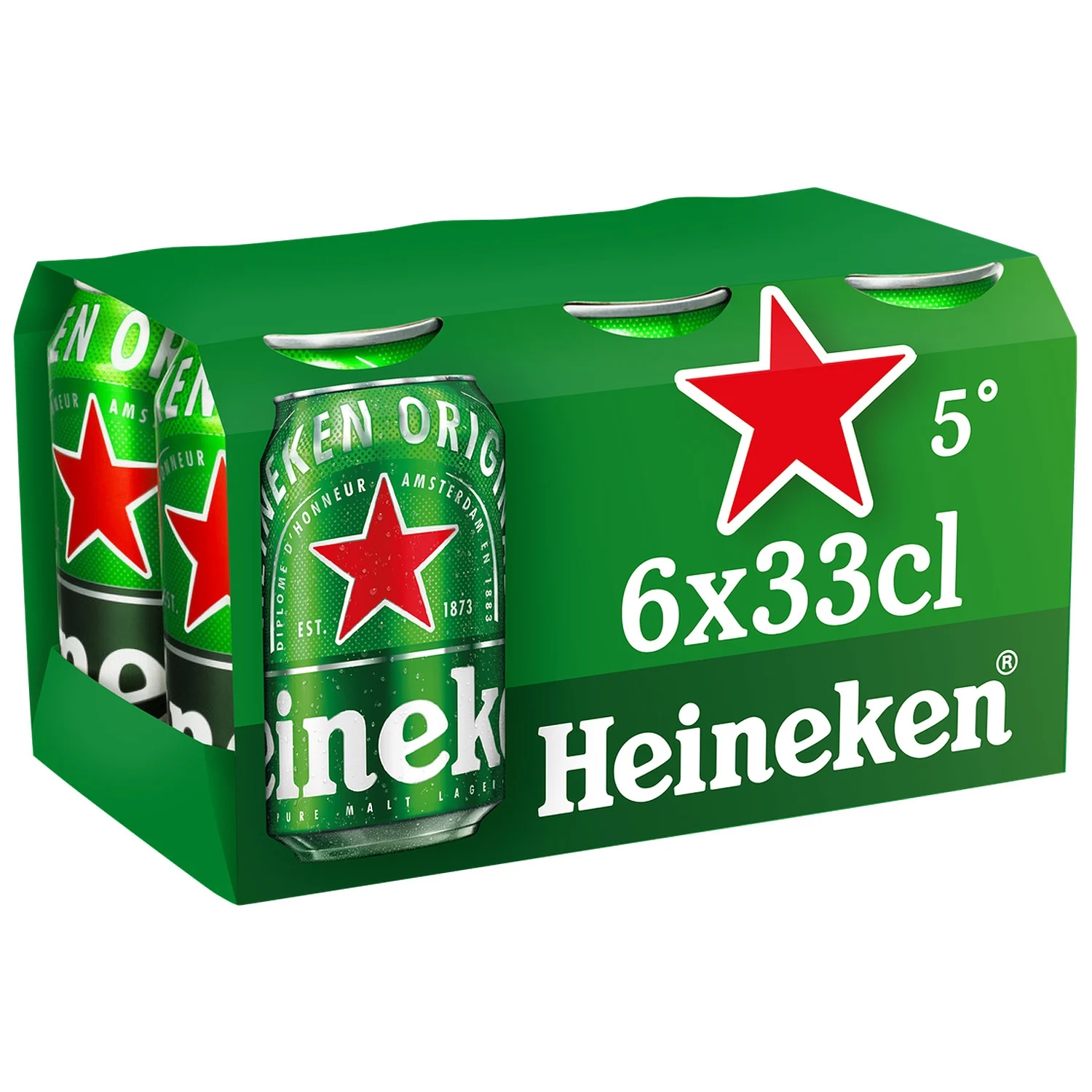 Heineken en canettes 6*33cl