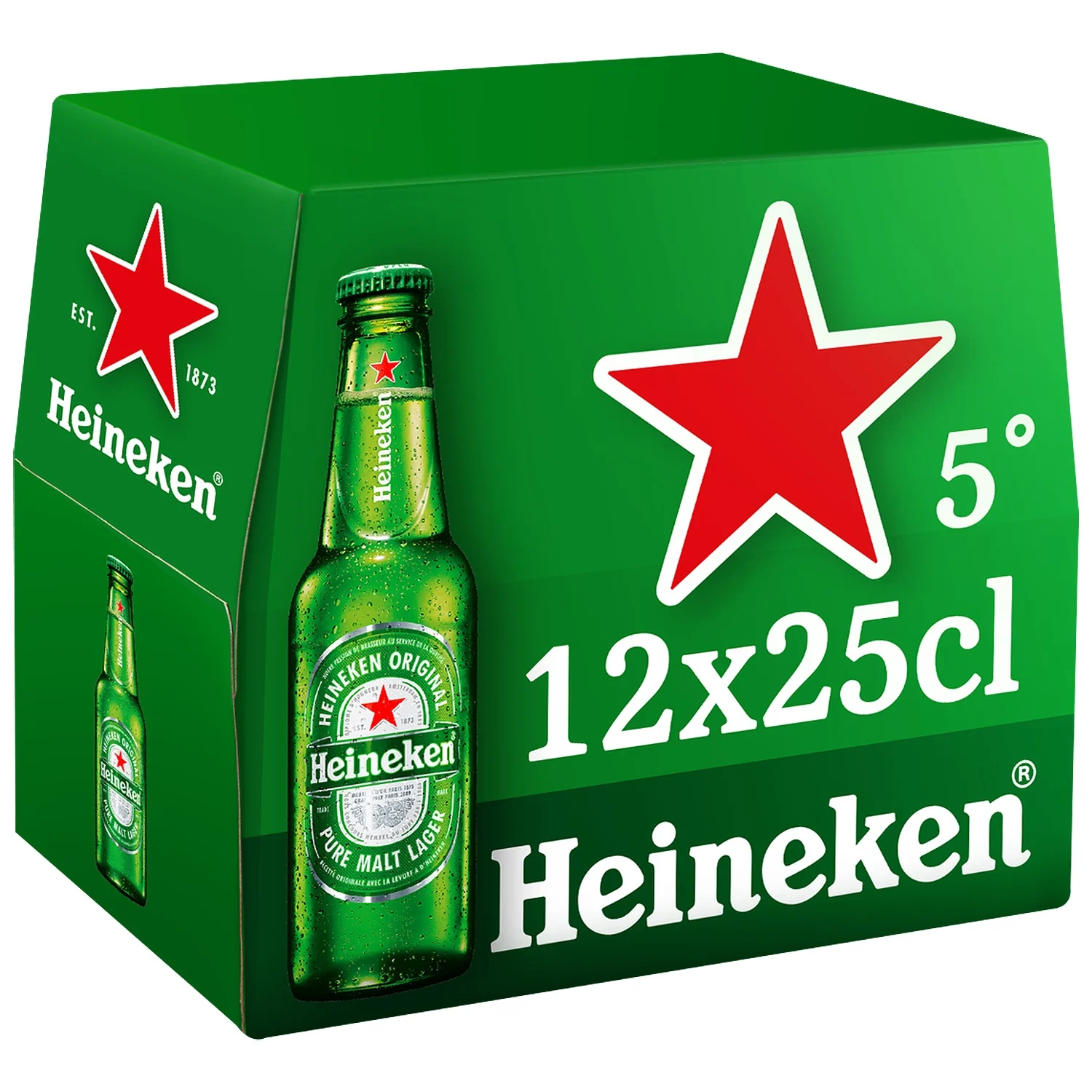 Heineken biére blonde 12*25cl 