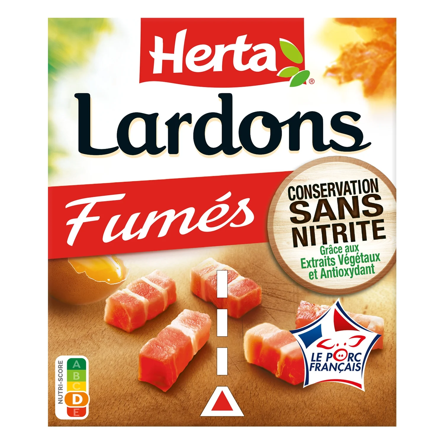 Lardons fumés sans nitrite Herta