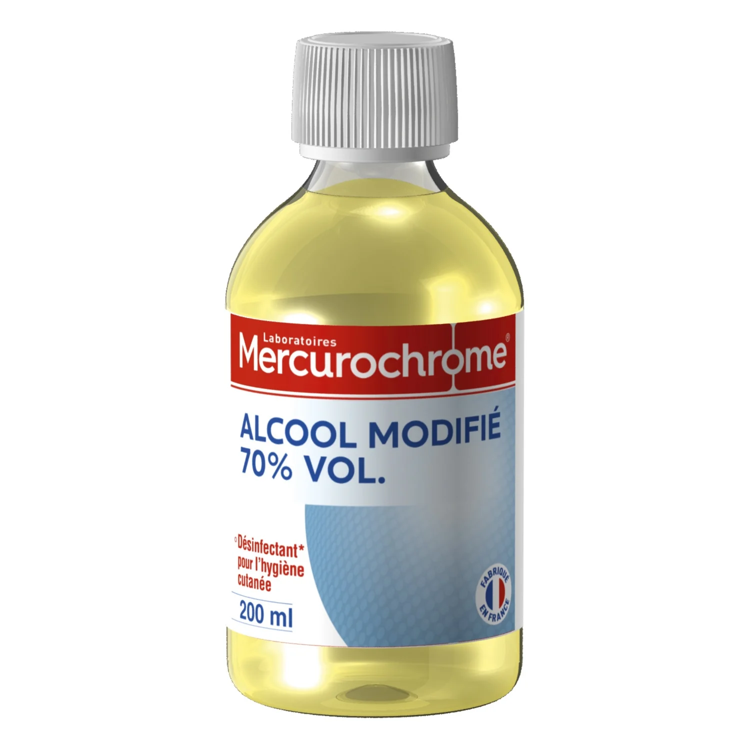 Mercurochrome alcool modifié 70% 