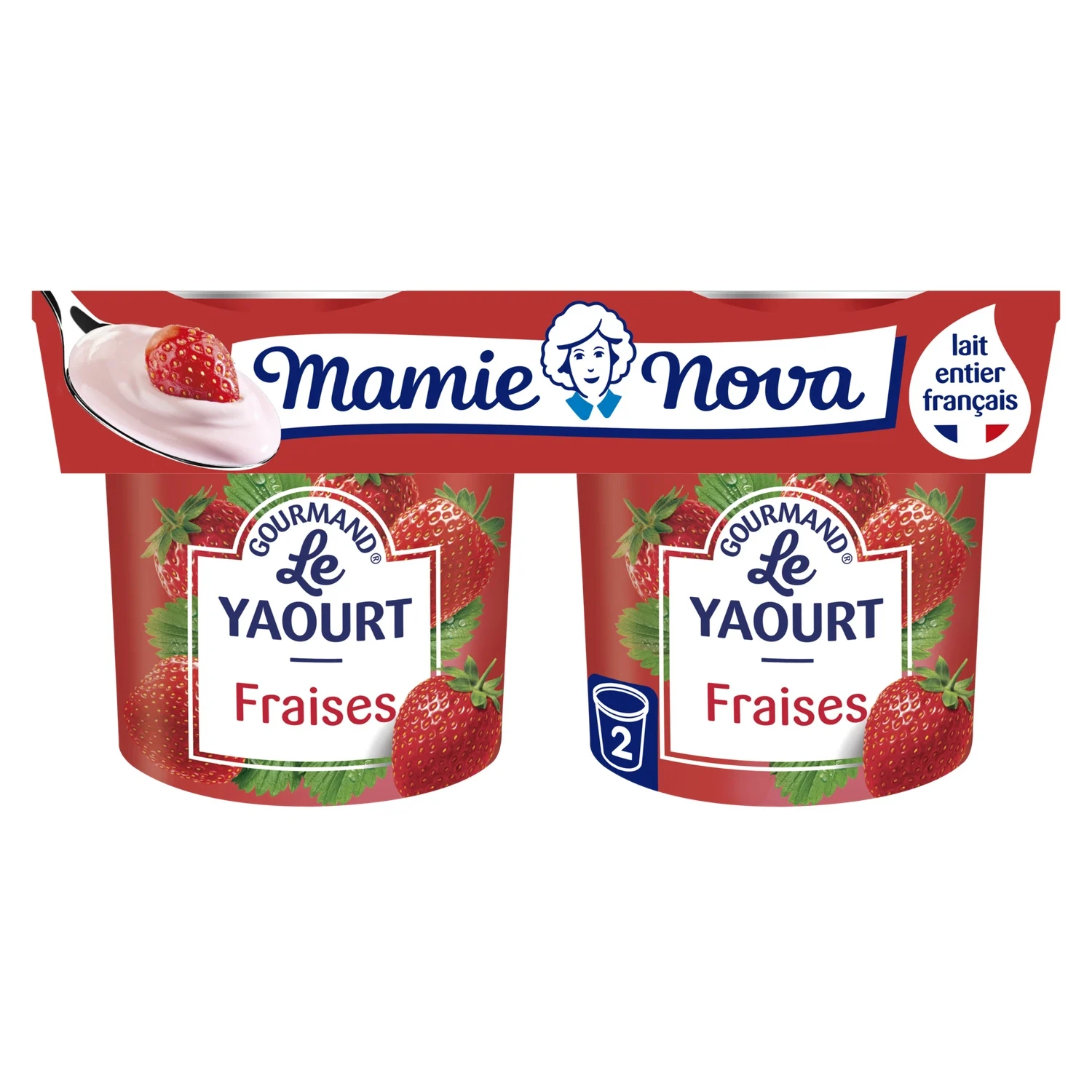 Mamie nova le Gourmand fraise