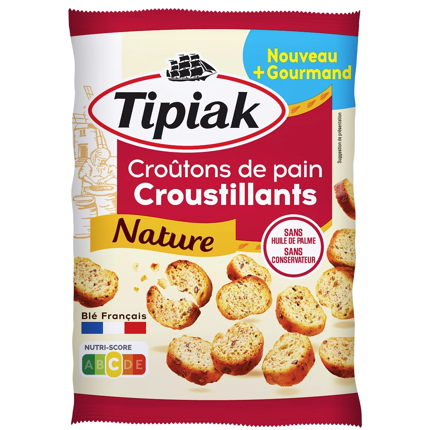 Croutons de pains Tipiak croustillants