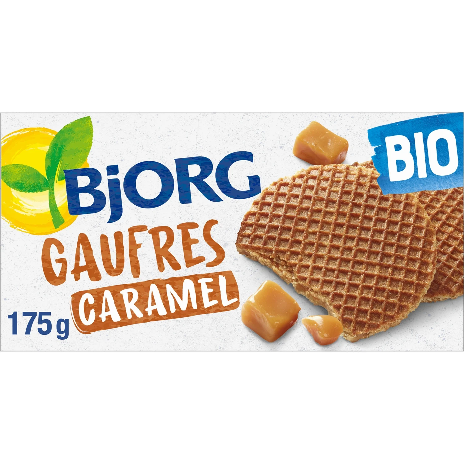 Gaufres caramel bio Bjorg