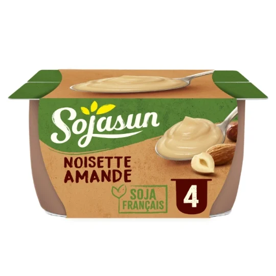 Dessert Sojasun Noisette-Amande