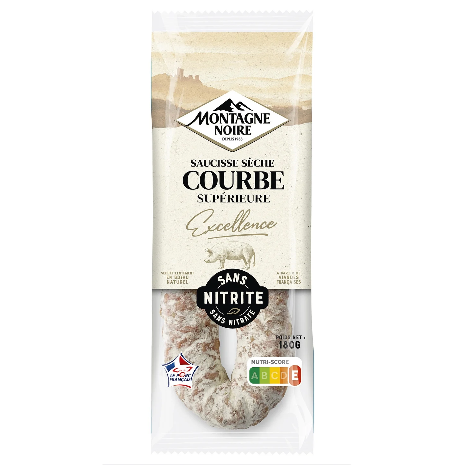 Saucisse sèche supérieure Montagne Noire 