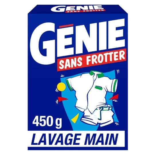 Lessive en poudre main Genie 