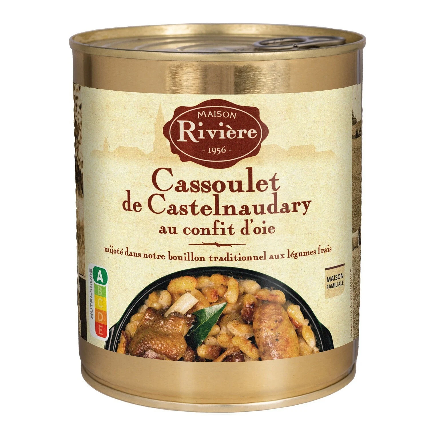 Le cassoulet au confit d'oie Maison Rivière