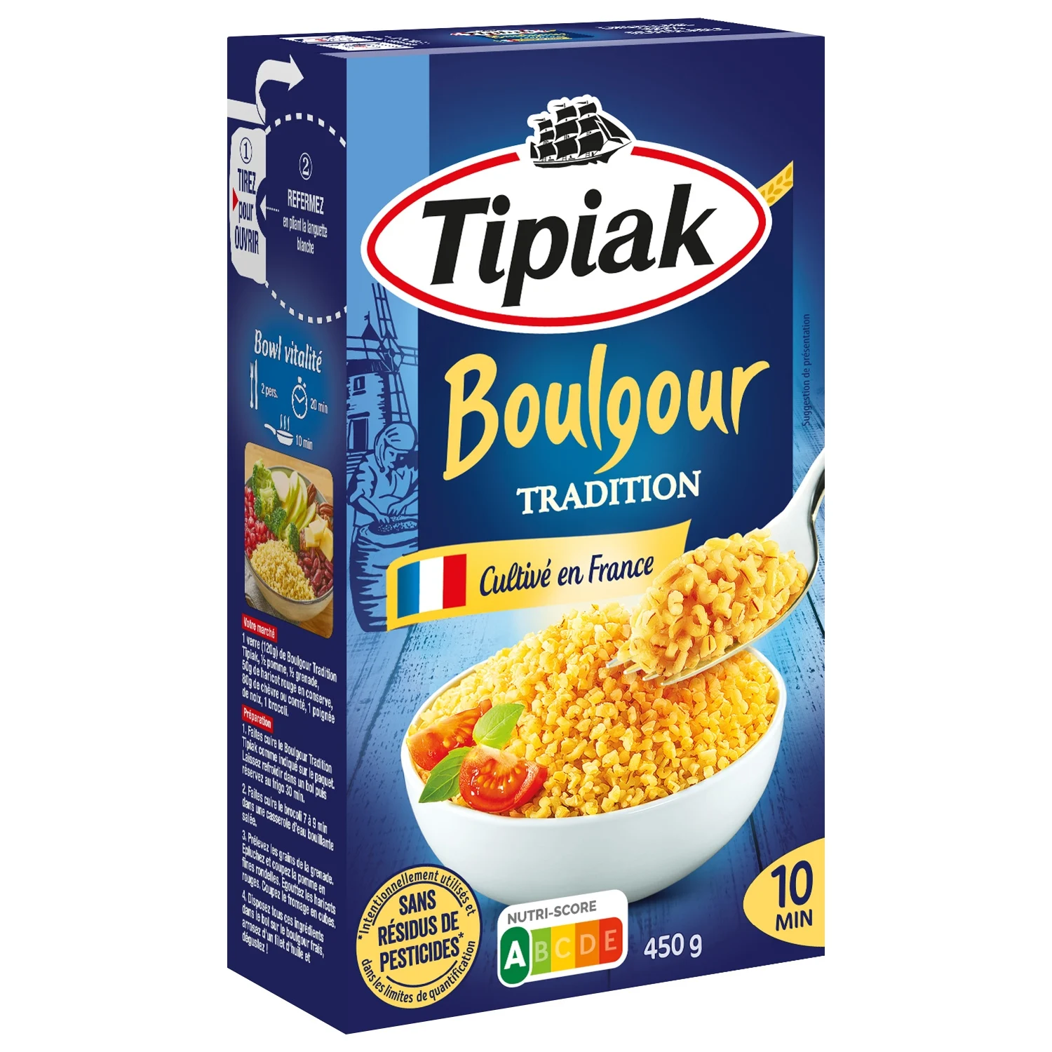 Tipiak boulgour tradition