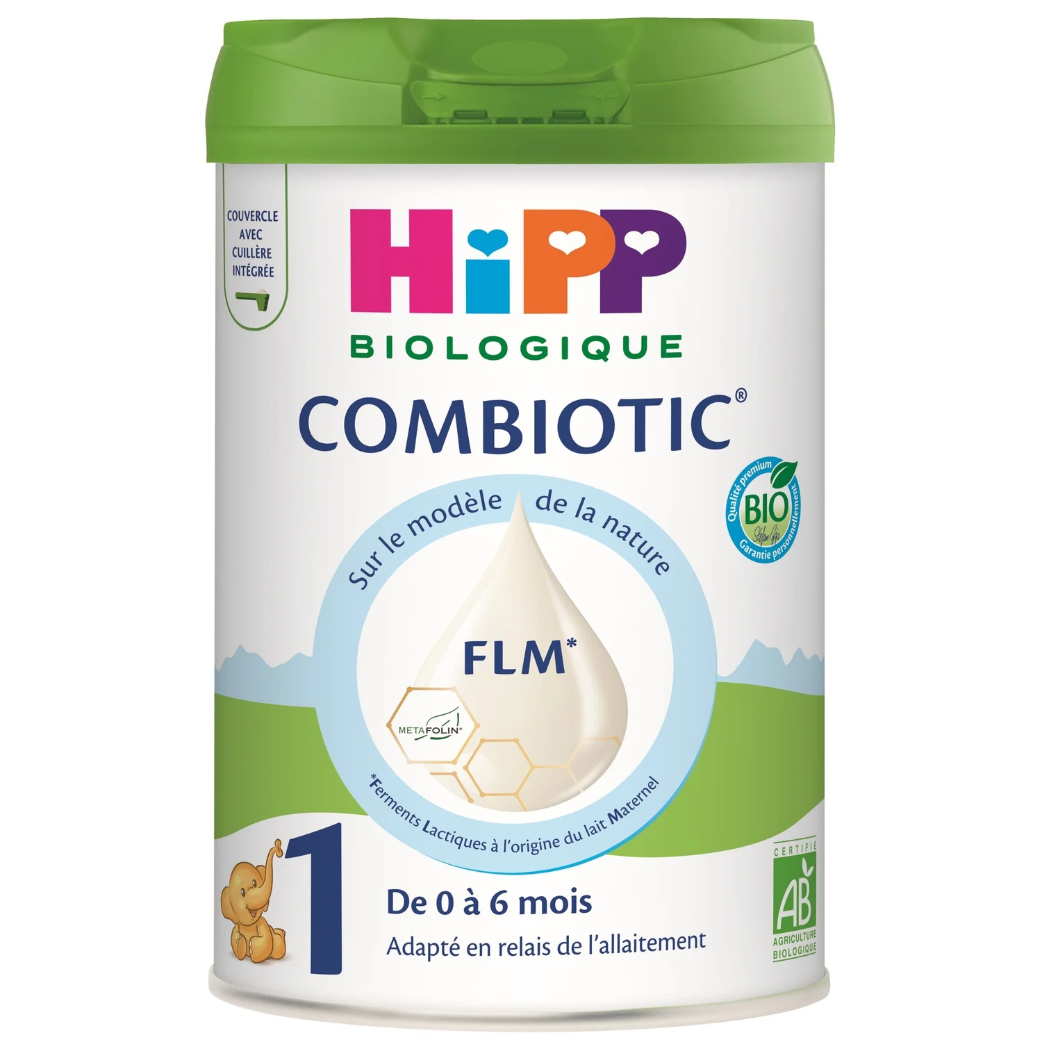 Lait bébé en poudre 1er âge Dès La Naissance Combiotic HIPP