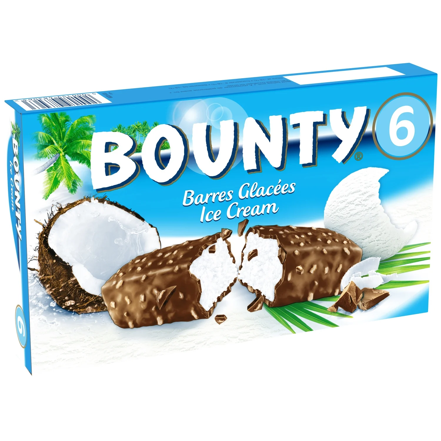 Bounty barres Glacées 