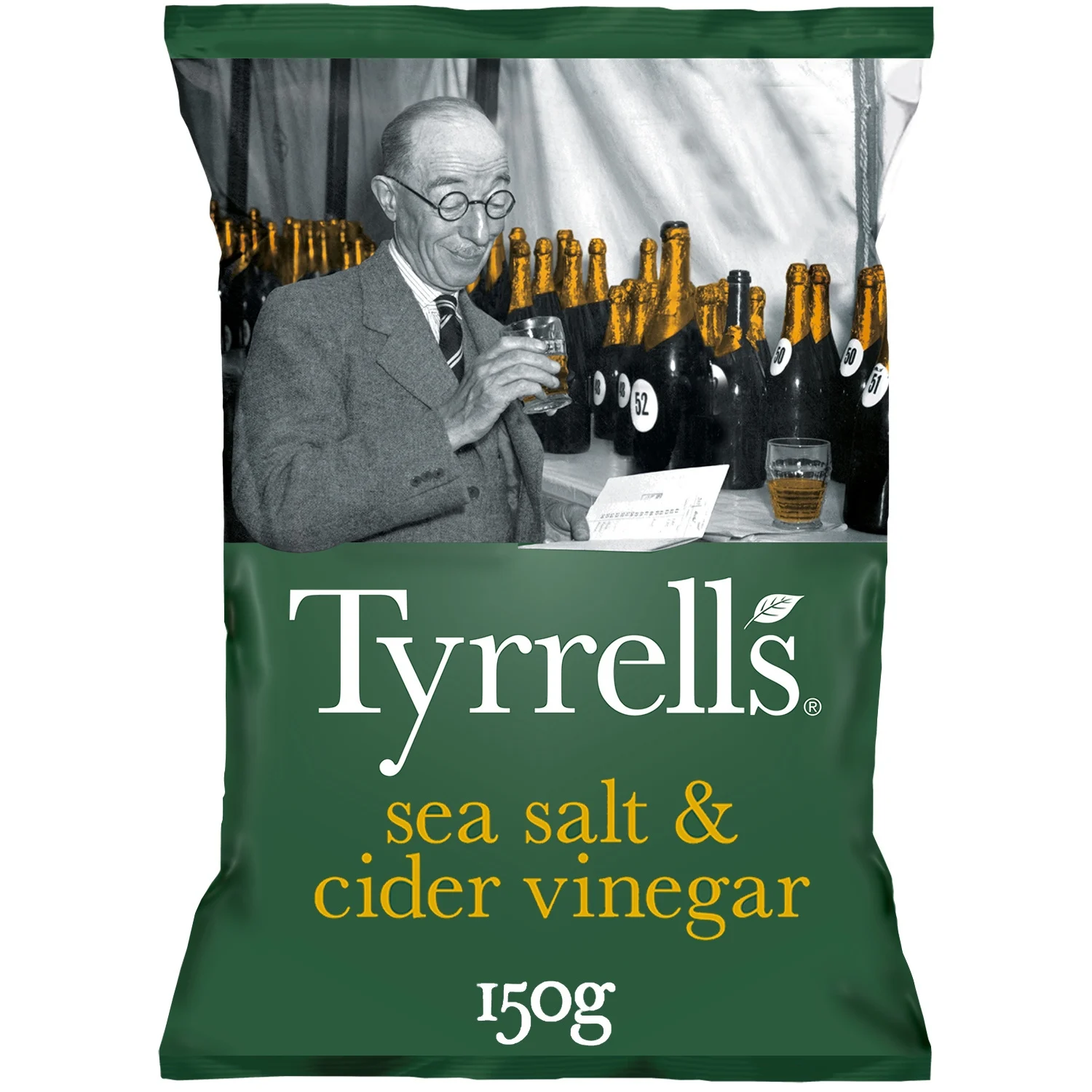 Chips Sel de mer et vinaigre de cidre Tyrrell's 