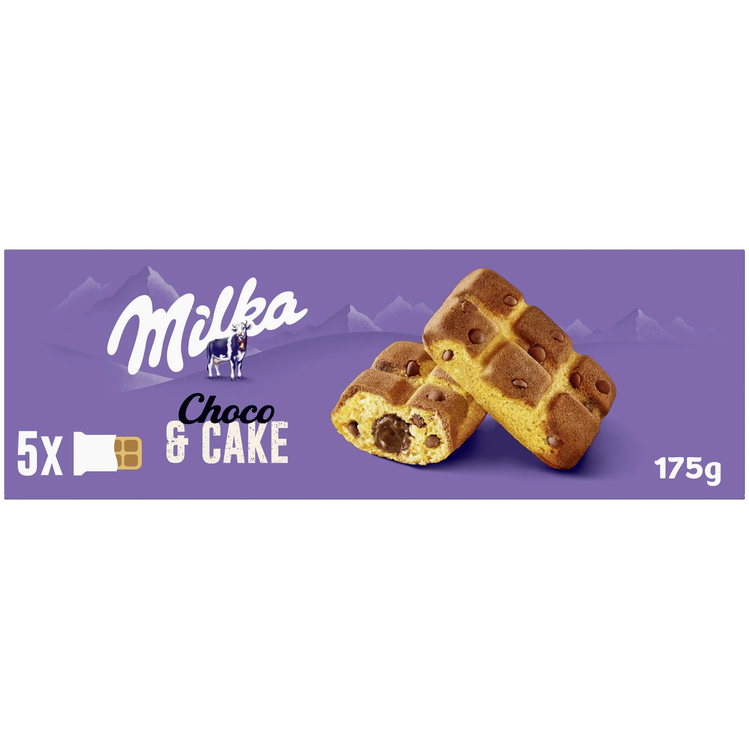 Milka gateaux au chocolat et pépites de chocolat
