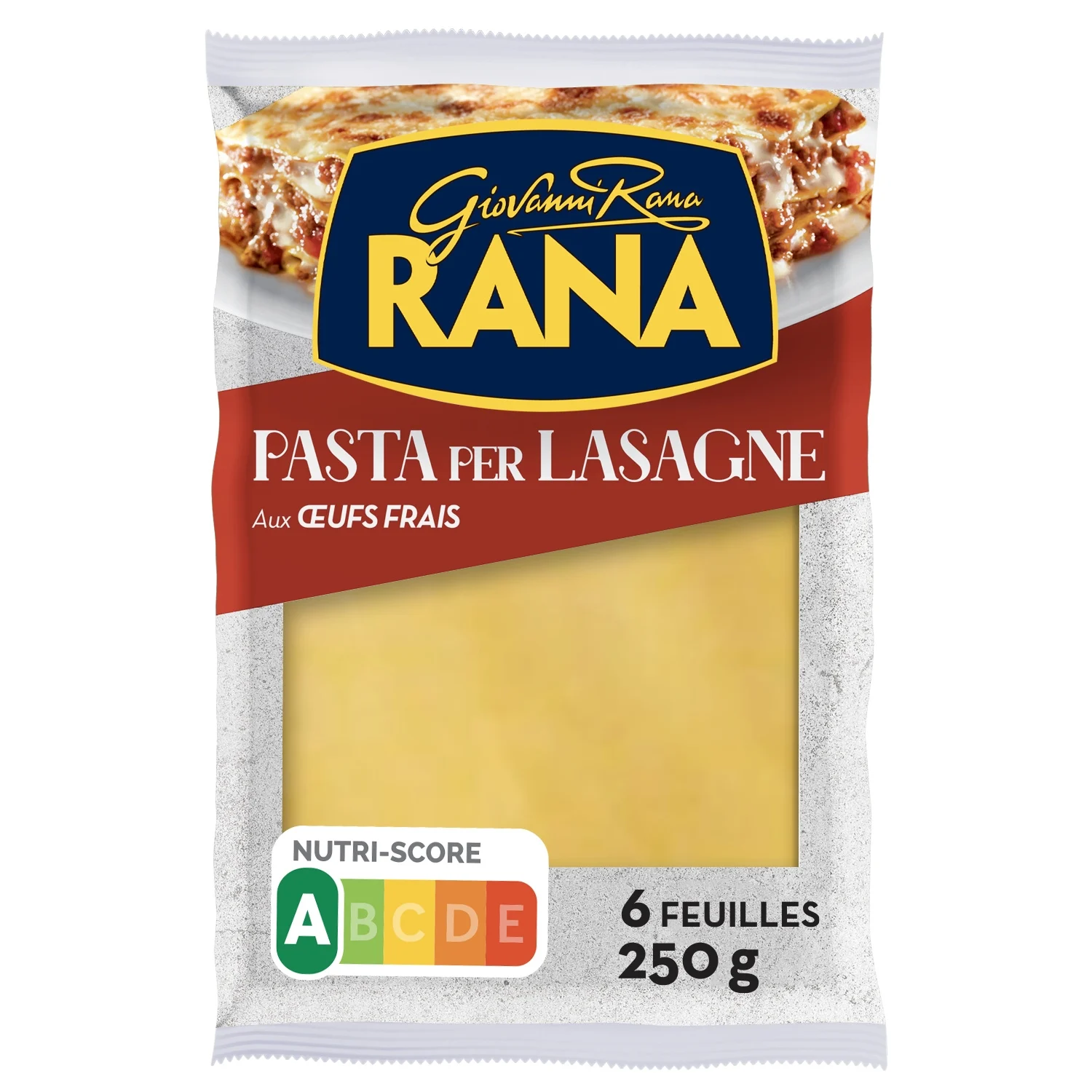 Giovanni Rana pates pour lasagne x 6 feuilles