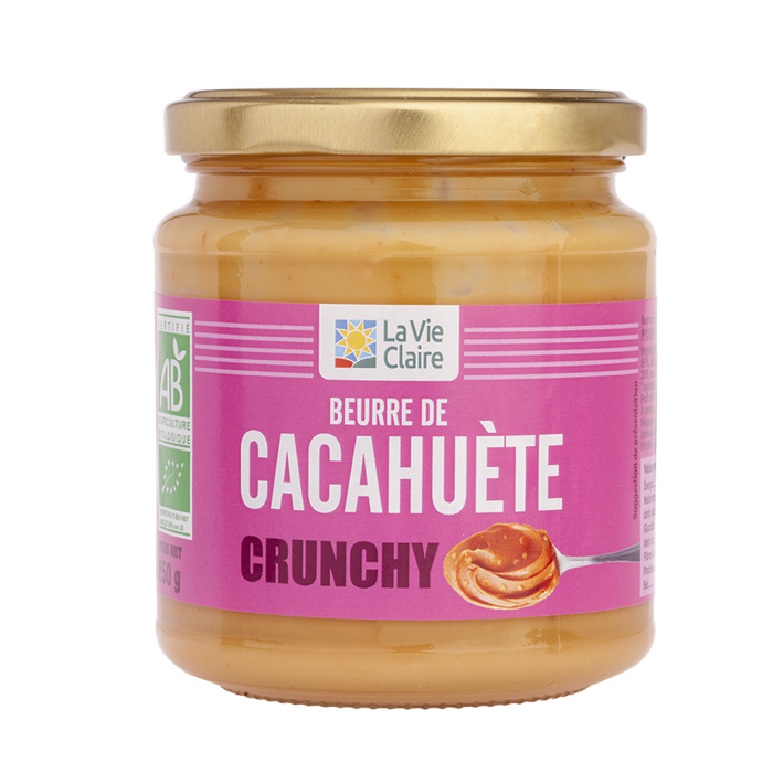 Beurre de cacahuete crunchy