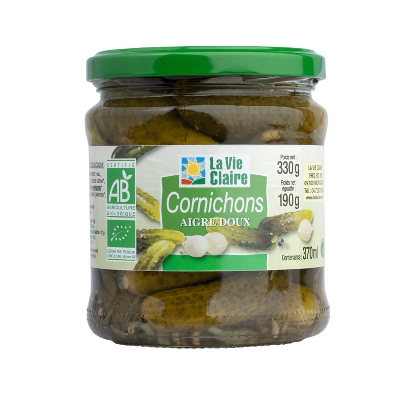 Cornichons aigre doux