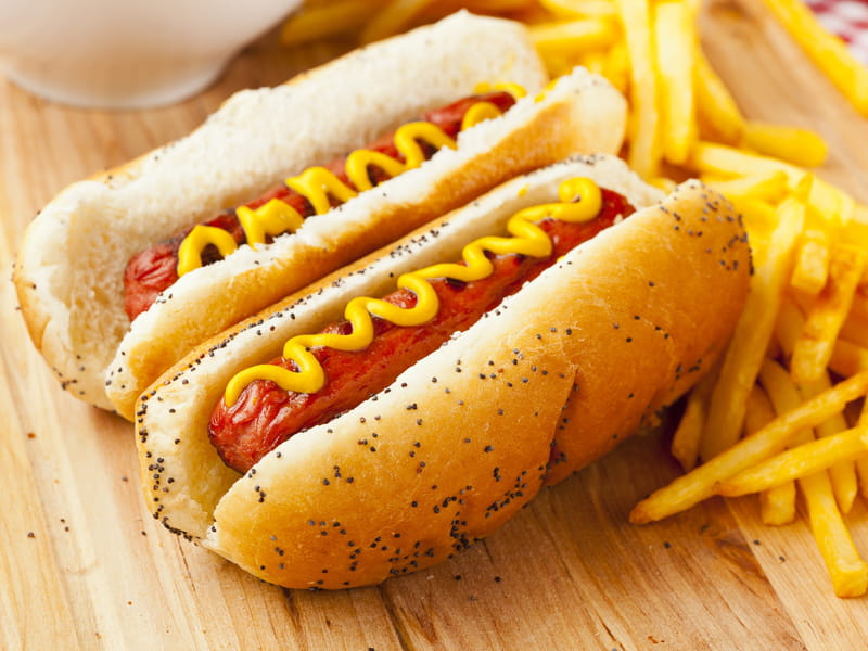 Hot Dog Américain