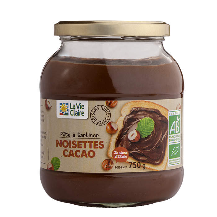 Pate Tar Nois Cocoa S/palm 750g