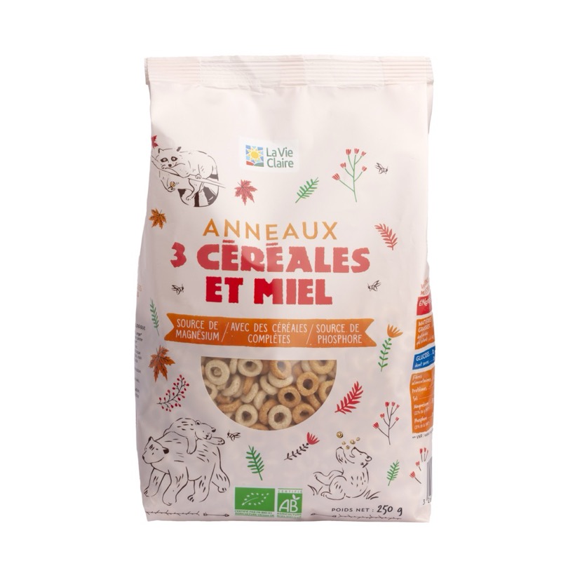 Anneaux aux 3 cereales