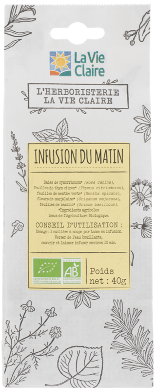 Infusion du matin sac 40g - La Vie Claire