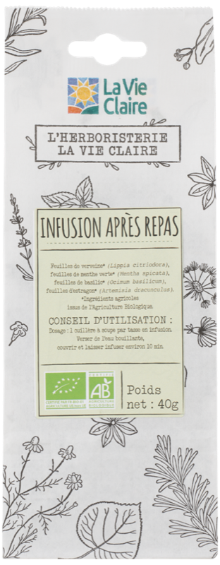Infusion après repas sac 40g - La Vie Claire