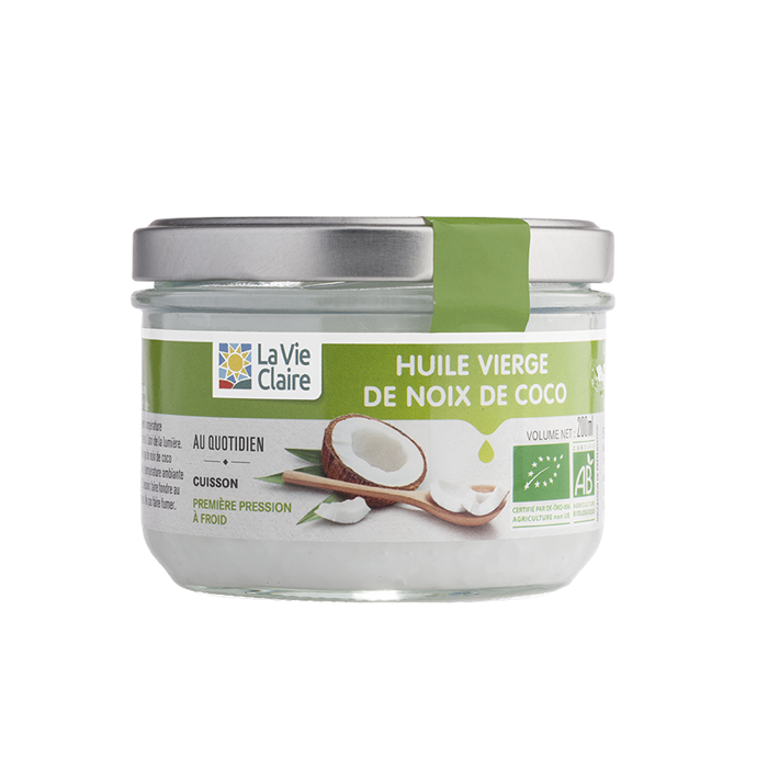 Virgin Coconut Oil 200ml - La Vie Claire