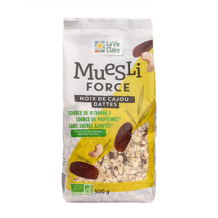 Muesli Sportif Cashew Dates