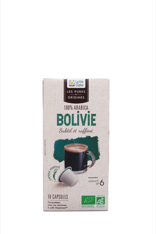 Capsule cafe bolivie x 10