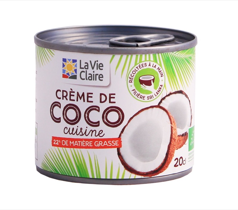 Creme coco cuisine 20 cl