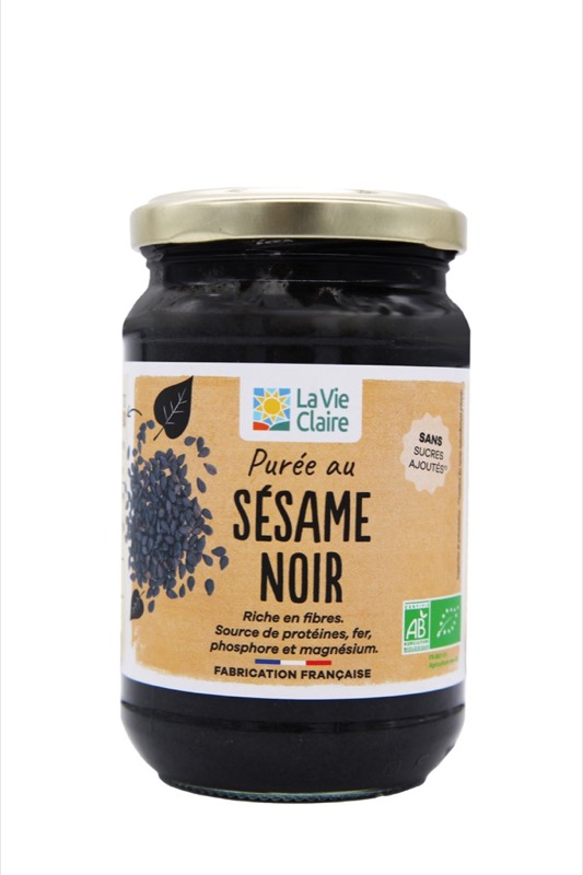 Black sesame puree 280g - La Vie Claire