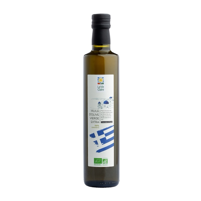 Extra virgin olive oil Crete 50cl - La Vie Claire