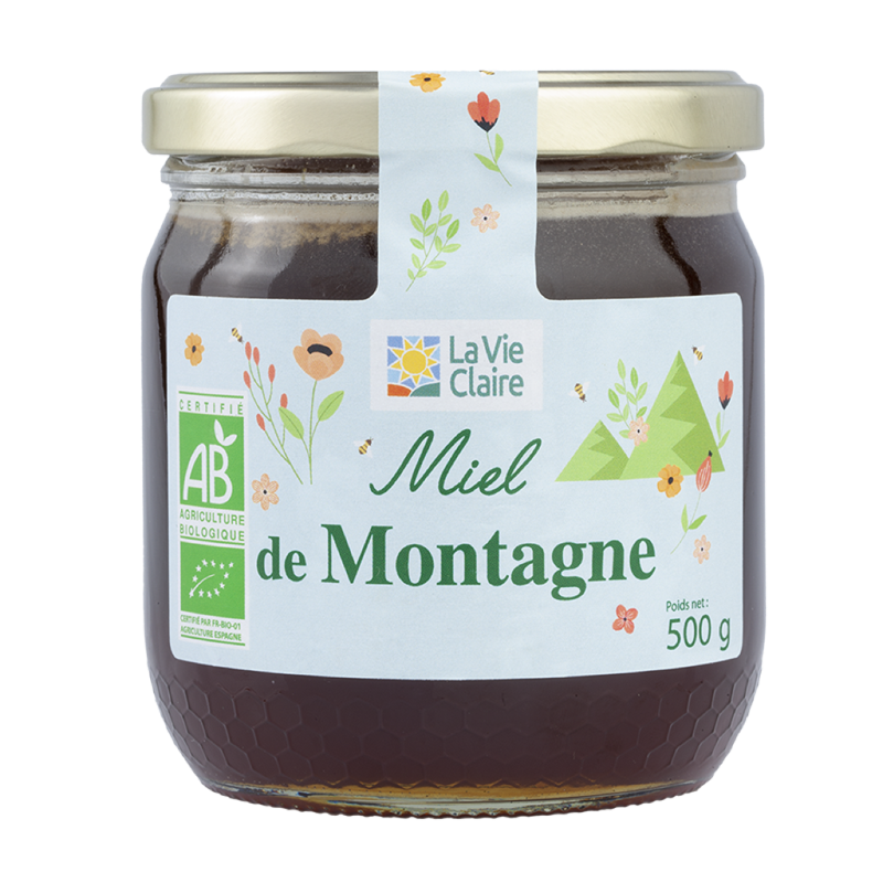 Miel montagne espagne 500g 