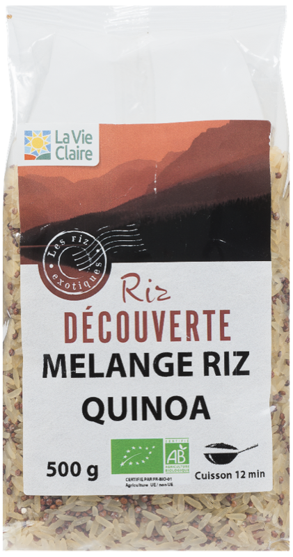Melange riz quinoa rouge