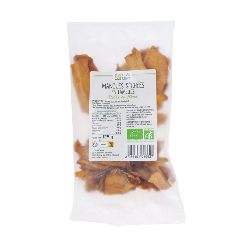 Dried mangoes 125g