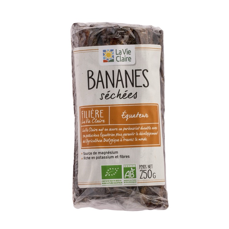 Bananes sechees equateur 250g