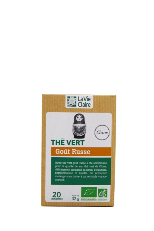 The vert gout russe infusettes