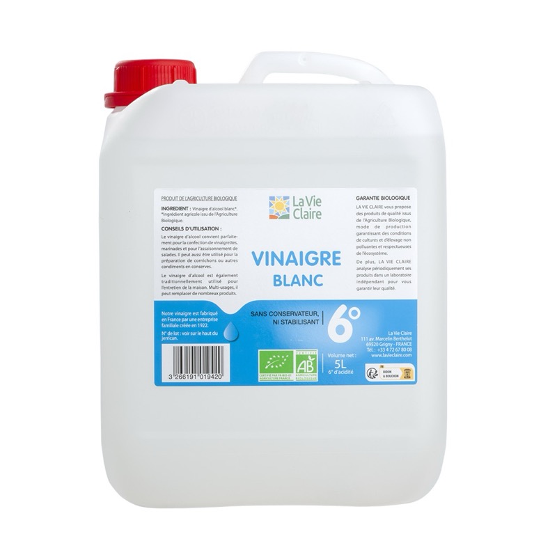 Vinaigre d'Alcool 6° 5L