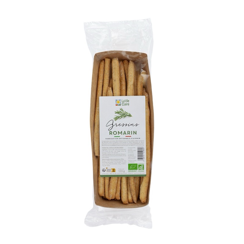 Gressins au romarin 120g - La Vie Claire