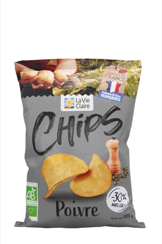 Pepper potato chips 100g
