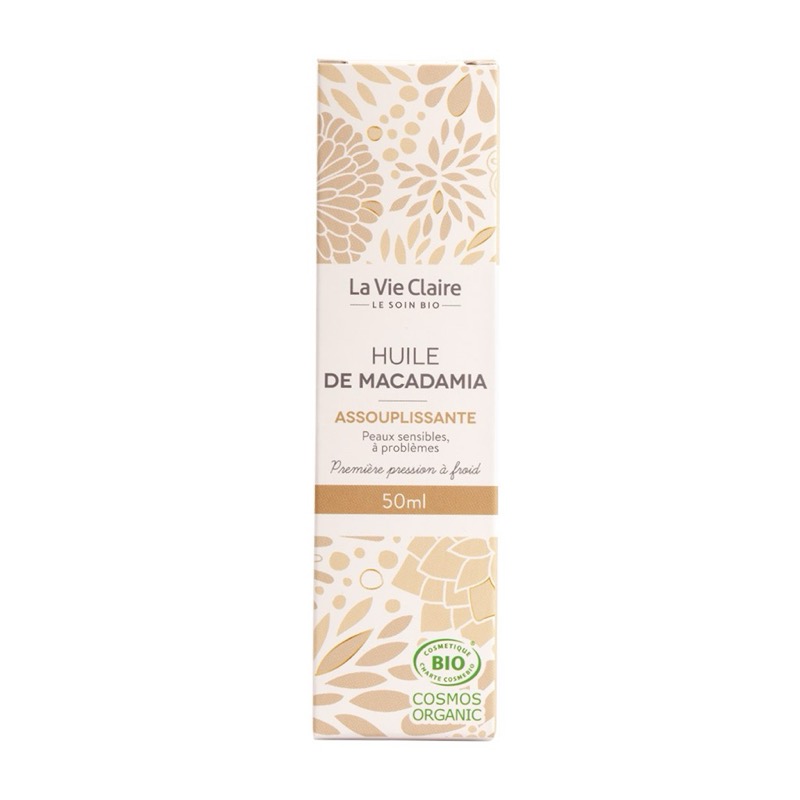 Huile végétale de macadamia 50ml - La Vie Claire