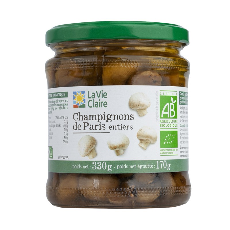 Whole button mushrooms