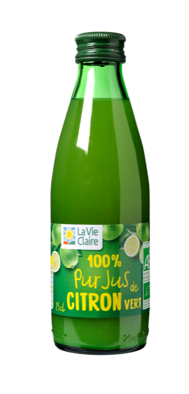 Pur jus de citron vert 25cl