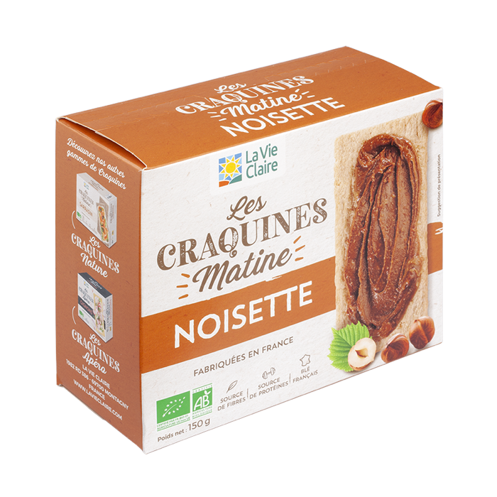 Tartines craquantes à la noisette 150g - La Vie Claire