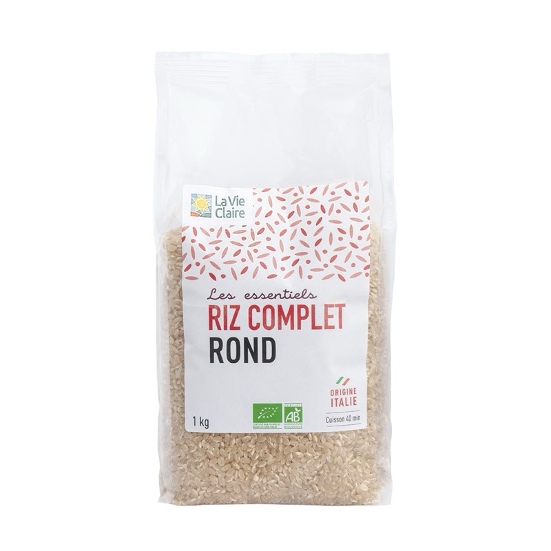 Wholemeal Rice Italy 1kg - La Vie Claire