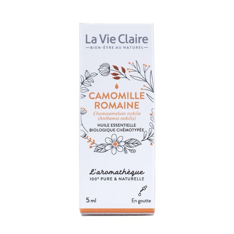 Huile essentielle camomille romaine 5ml - La Vie Claire